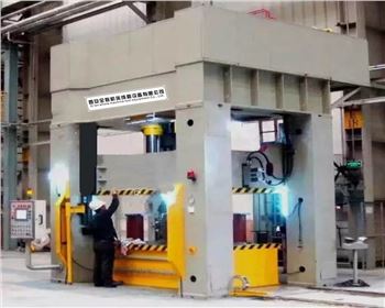 框(kuang)架式SMC液壓機設備(bèi)結構說明